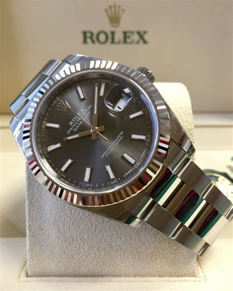 Datejust 41 Rhodium 